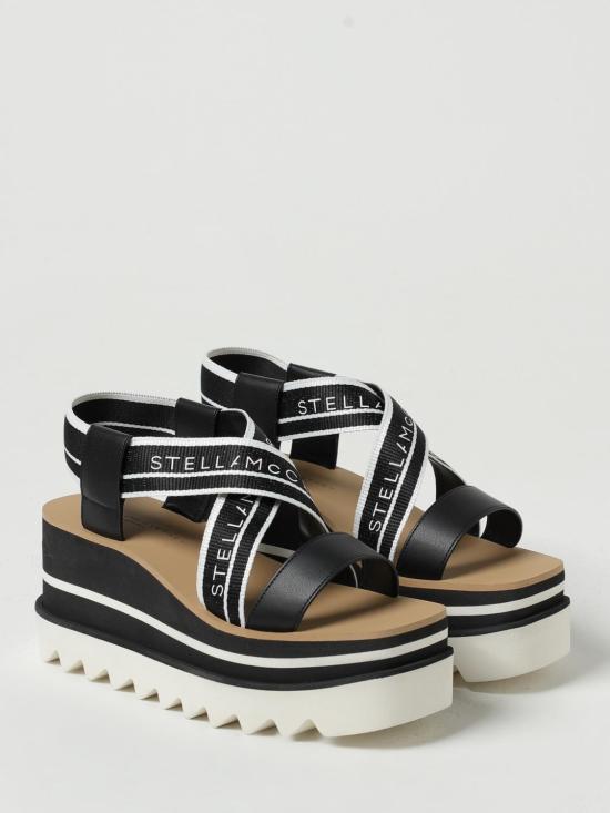 25SS 스텔라 맥카트니 샌들 810162E00015 1065 Black - STELLA MCCARTNEY