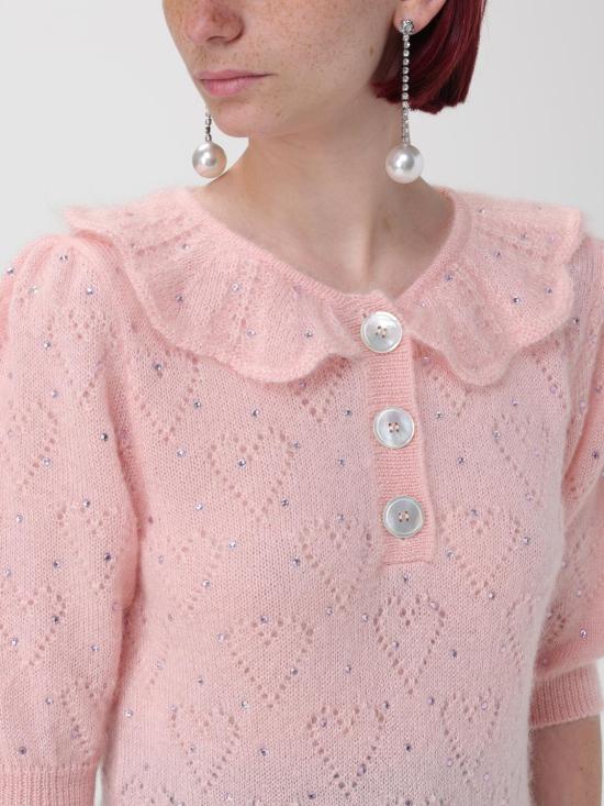 25FW 알레산드라리치 스웨터 FABX3651K4262 9041 Pink - ALESSANDRA RICH