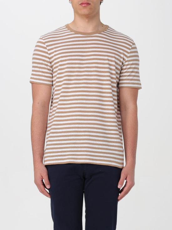  보스 반팔 티셔츠 50513401 260 Beige