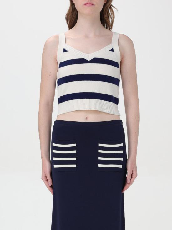  바움 운드 페르드가르텐 민소매 티셔츠 23513 C7866 Multicolor