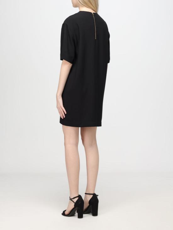  모스키노 숏 원피스 04430533 1555 Black - MOSCHINO