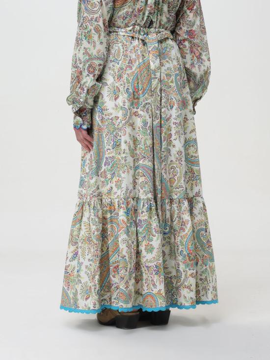  에트로 롱 스커트 WRFA001699SA568 X0801 White - ETRO