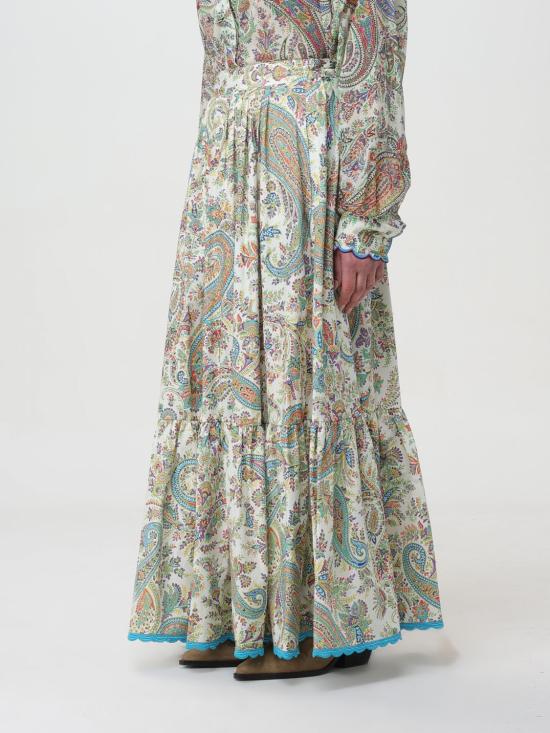  에트로 롱 스커트 WRFA001699SA568 X0801 White - ETRO