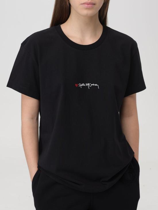 25SS 스텔라 맥카트니 반팔 티셔츠 6J02733SPY52 1000 Black - STELLA MCCARTNEY