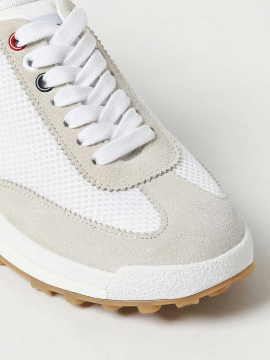  톰브라운 TECH RUNNER, 테크 러너 스니커즈  FFD054A06552 100 White - THOM BROWNE