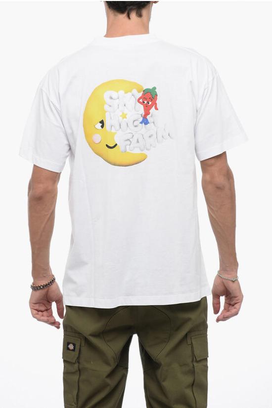  스카이하이팜 반팔 티셔츠 SHF04T031 2 WHITE COTTON White - SKY HIGH FARM