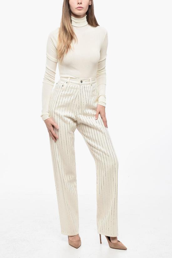  골든구스 트레이닝/조거 팬츠 GWP00844 P001259 11560 White - GOLDEN GOOSE