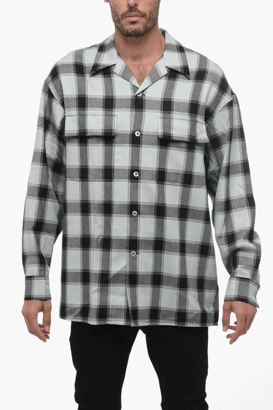  아미 긴팔 셔츠 HSH102M402302 Light blue