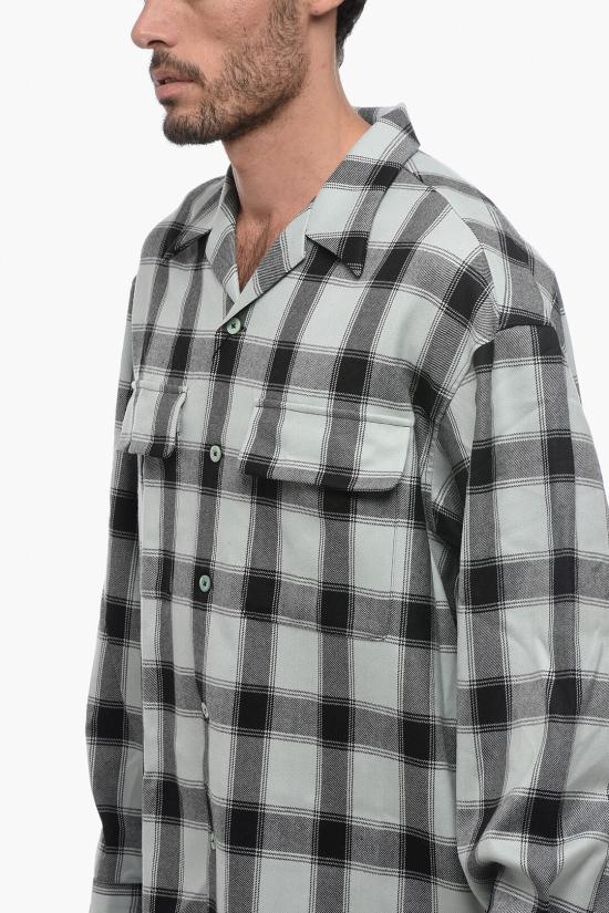  아미 긴팔 셔츠 HSH102M402302 Light blue - AMI