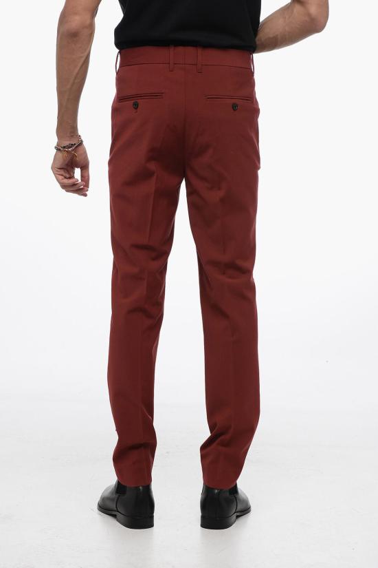  올세인츠 스트레이트 팬츠 RAIDES MM027Z DULLED RED Red - ALLSAINTS