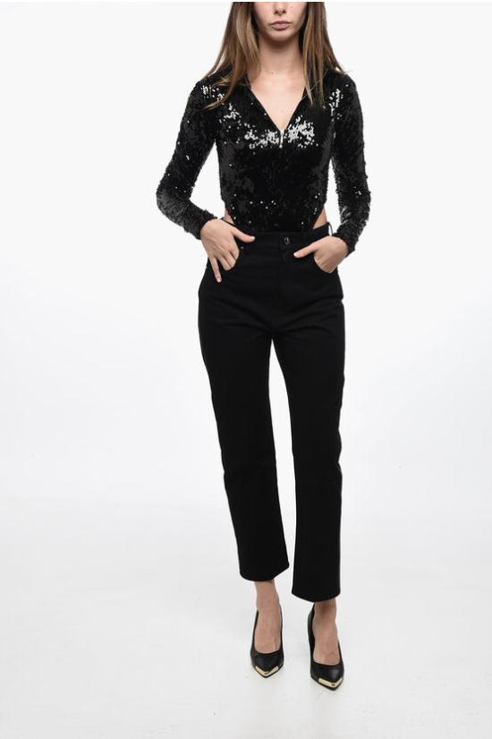  막스마라 데님 팬츠 2311360437600 010 Black - MAX MARA