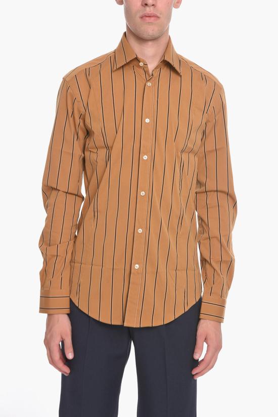  브라이언데일스 긴팔 셔츠 BD141ST7881003 Brown