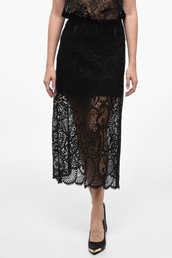  보필 롱 스커트 BFPF23S01 BLACK Black