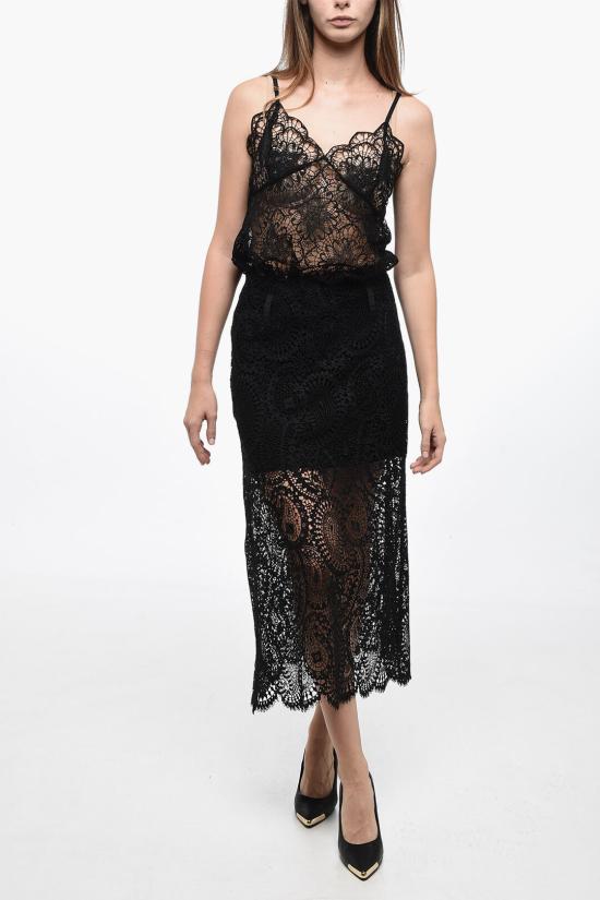  보필 롱 스커트 BFPF23S01 BLACK Black - BEAUFILLE