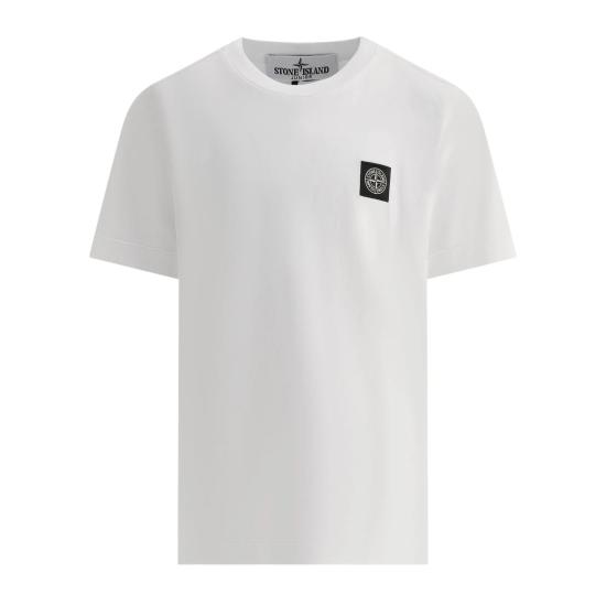 [키즈] 스톤 아일랜드 티셔츠 811620147 V0001 BIANCO