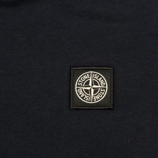  [키즈] 스톤 아일랜드 티셔츠 811620147 V0020 BLEU - STONE ISLAND