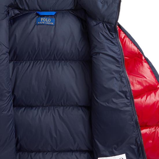 24FW [키즈] 랄프 로렌 패딩 323947646002 RED - RALPH LAUREN