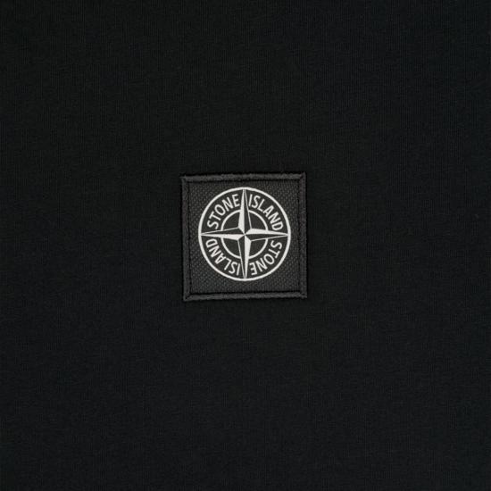  [키즈] 스톤 아일랜드 티셔츠 811620147 V0029 NERO - STONE ISLAND