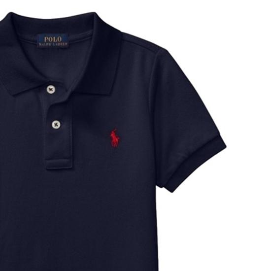 24FW [키즈] 랄프 로렌 폴로 셔츠 322603252005 REF NVY - RALPH LAUREN