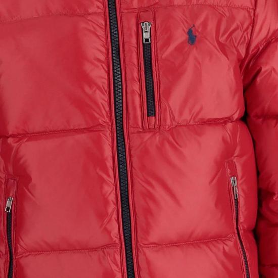 24FW [키즈] 랄프 로렌 패딩 322947646002 RED - RALPH LAUREN