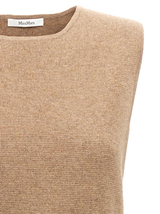 24FW 막스마라 베스트 FOSCO007 Beige - MAX MARA