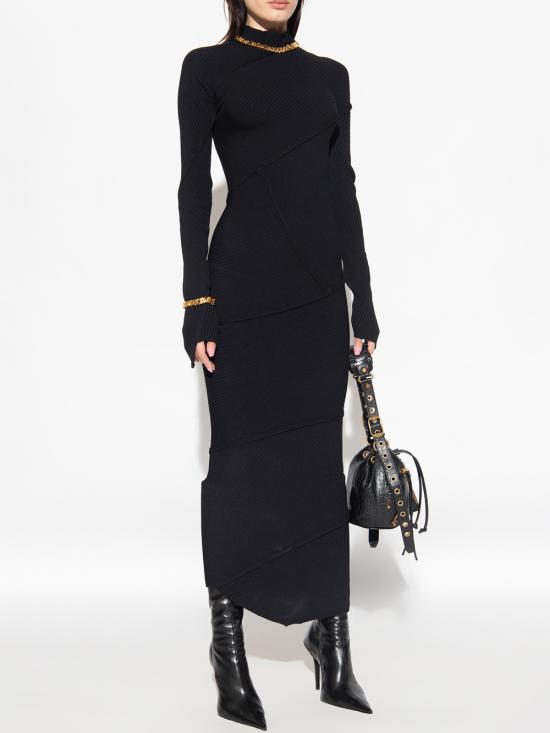  발렌시아가 롱 원피스 751094 T5199 1000 - BALENCIAGA