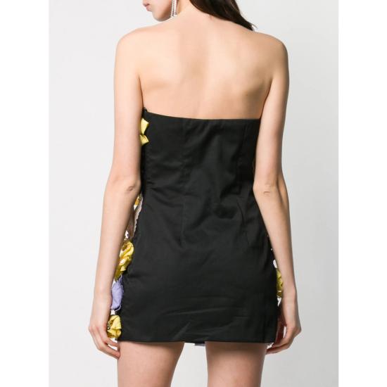  디 아티코 숏 원피스 191WC467 H017 021 BLACK - THE ATTICO