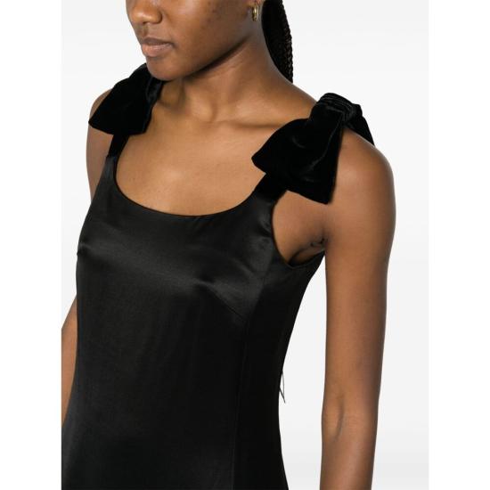  끌로에 롱 원피스 C24SRO23009 001 BLACK - CHLOE