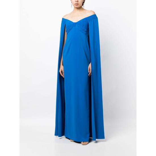  마르케사 노테 롱 원피스 N66G3423 CERUL BLUE - MARCHESA NOTTE