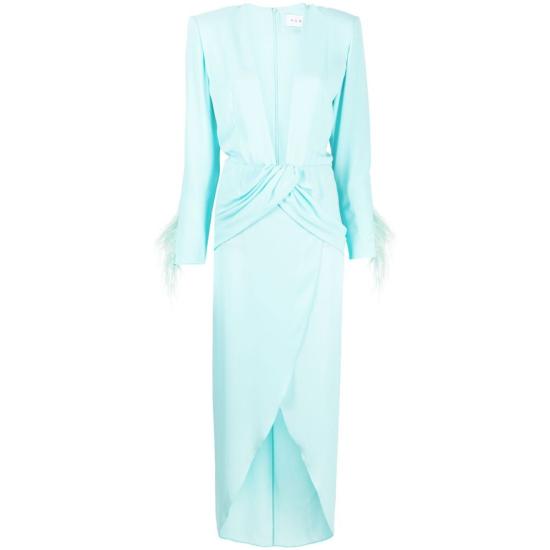  네르비 롱 원피스 ADAFW23LSK ADA LISKY BLUE