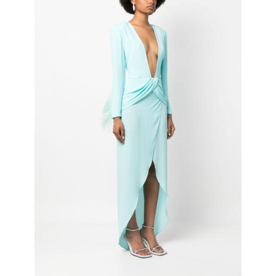  네르비 롱 원피스 ADAFW23LSK ADA LISKY BLUE - NERVI