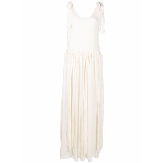  끌로에 롱 원피스 C22URO60084 107 NEUTRALS