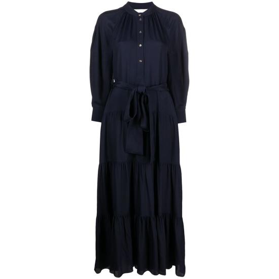  끌로에 롱 원피스 C21SRO02032 4C3 BLUE