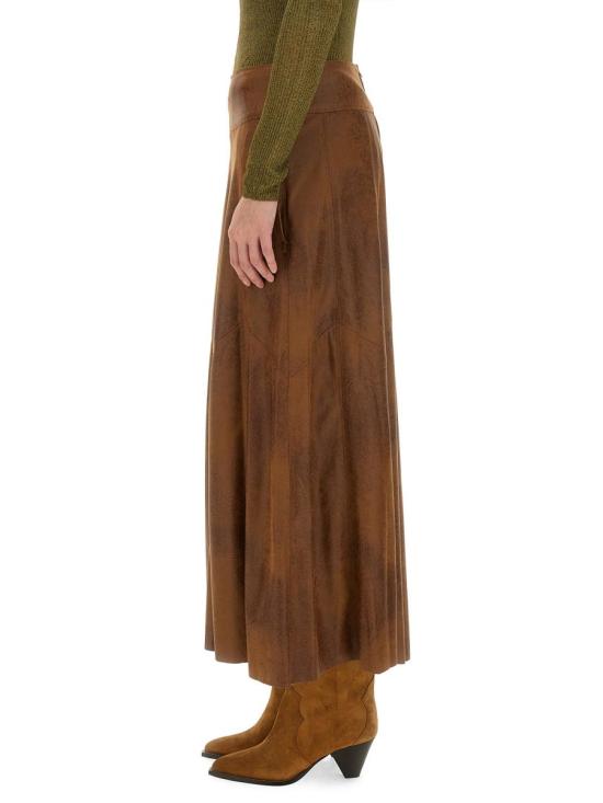  이자벨마랑 롱 스커트 JU0271FAB4B06I50CO BROWN - ISABEL MARANT
