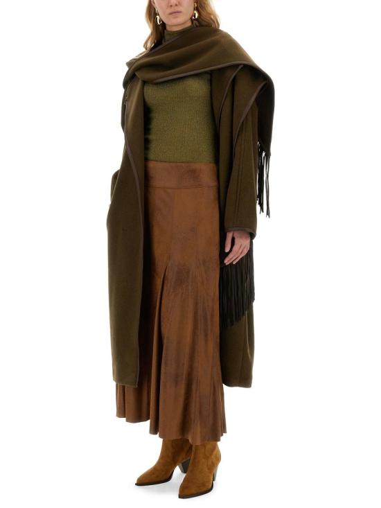  이자벨마랑 롱 스커트 JU0271FAB4B06I50CO BROWN - ISABEL MARANT