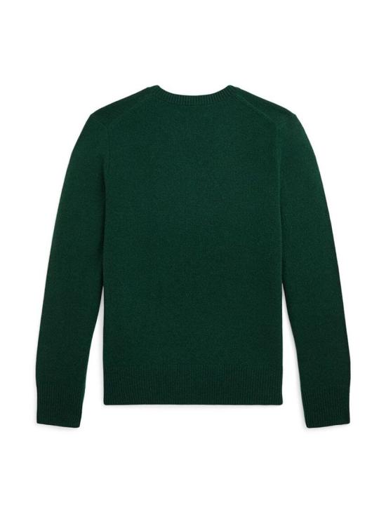 24FW [키즈] 폴로 랄프로렌 캐시미어 니트 323 951349 003 003 COLLEGE GREEN C5941 - POLO RALPH LAUREN