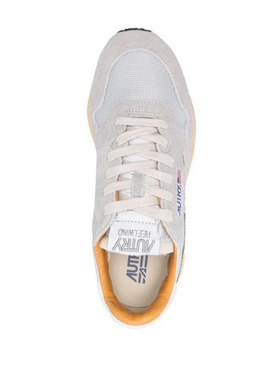 24FW 오트리 REELWIND 리엘윈드 로우탑 스니커즈 WWLW RL04 SAND SILV - AUTRY
