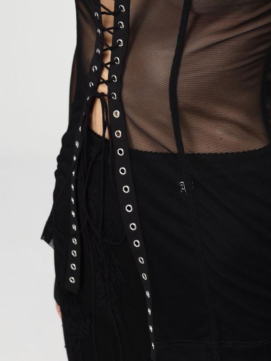 24FW 아니예 바이 긴팔 티셔츠 181492 00336 Black - ANIYE BY