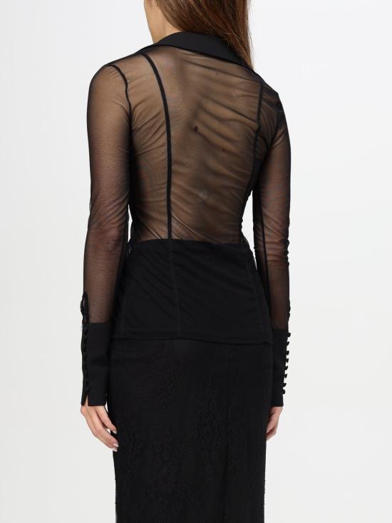 24FW 아니예 바이 긴팔 티셔츠 181492 00336 Black - ANIYE BY