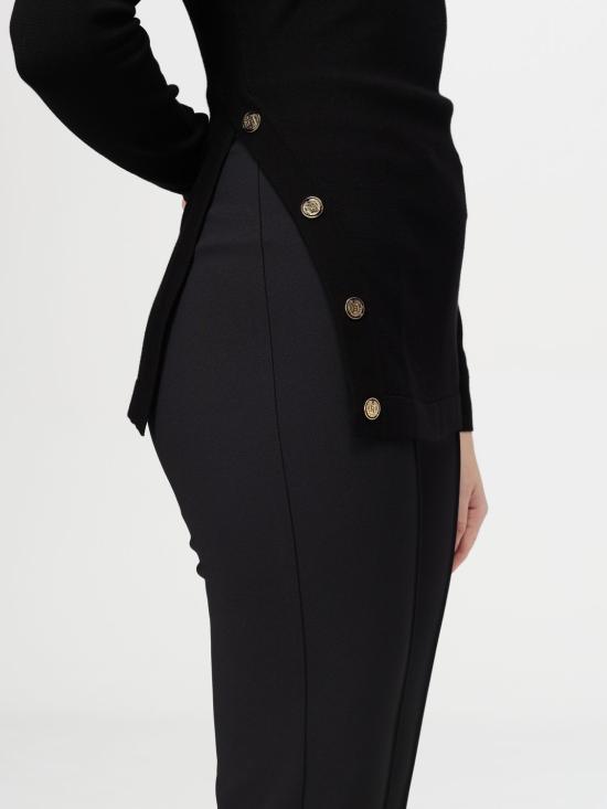 25FW 엘리자베타프랜치 터틀넥 MK99S 110 Black - ELISABETTA FRANCHI