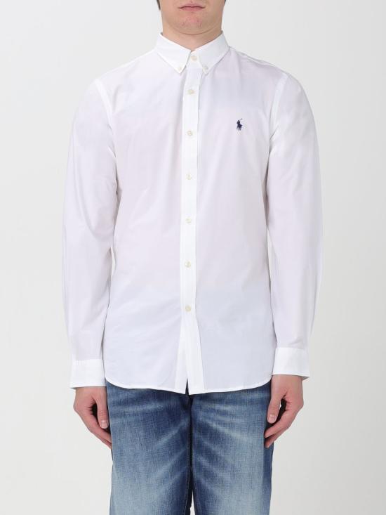 25FW 폴로 랄프로렌 긴팔 셔츠 710928254002 White