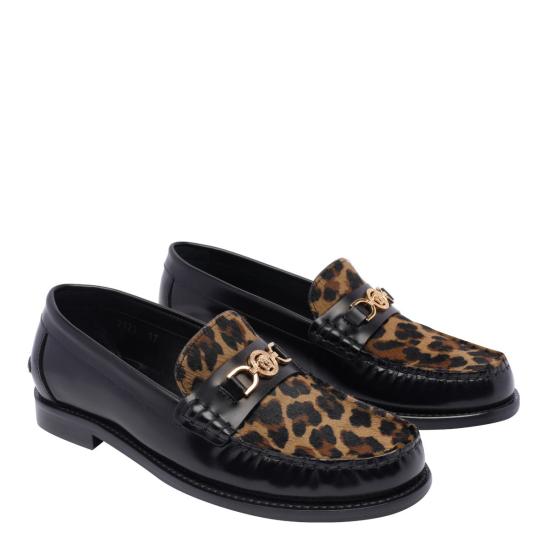 24FW 베르사체 로퍼 10121231A122856N26V Black - VERSACE