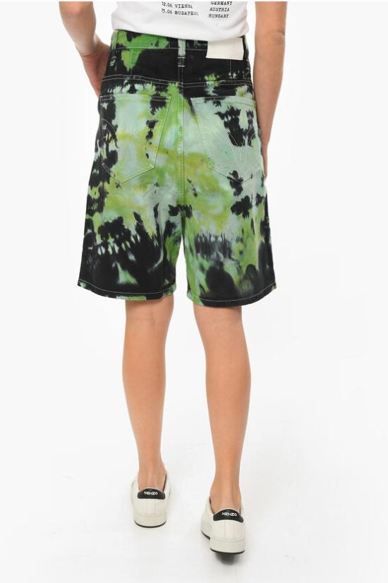  아미 데님 숏팬츠 USO600631301 Green - AMI