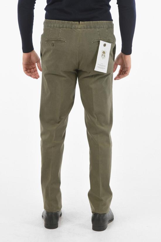  꼬르넬리아니 치노 팬츠 844EV4 9820198 059 Military Green - CORNELIANI