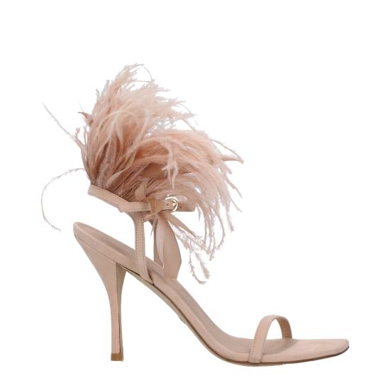 25SS 스튜어트 와이츠먼 힐/펌프스 PLUME100RFSSD582POUDRE