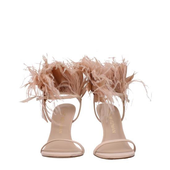 25SS 스튜어트 와이츠먼 힐/펌프스 PLUME100RFSSD582POUDRE - STUART WEITZMAN