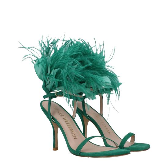 25SS 스튜어트 와이츠먼 힐/펌프스 PLUME100RFSSD582ESMERALDA - STUART WEITZMAN