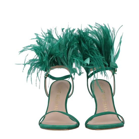 25SS 스튜어트 와이츠먼 힐/펌프스 PLUME100RFSSD582ESMERALDA - STUART WEITZMAN
