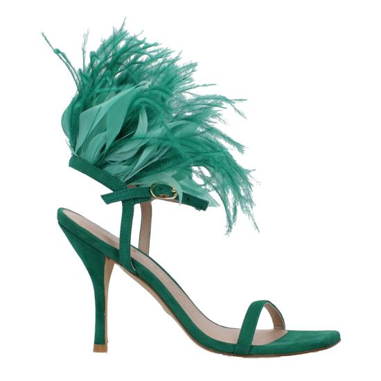 25SS 스튜어트 와이츠먼 힐/펌프스 PLUME100RFSSD582ESMERALDA