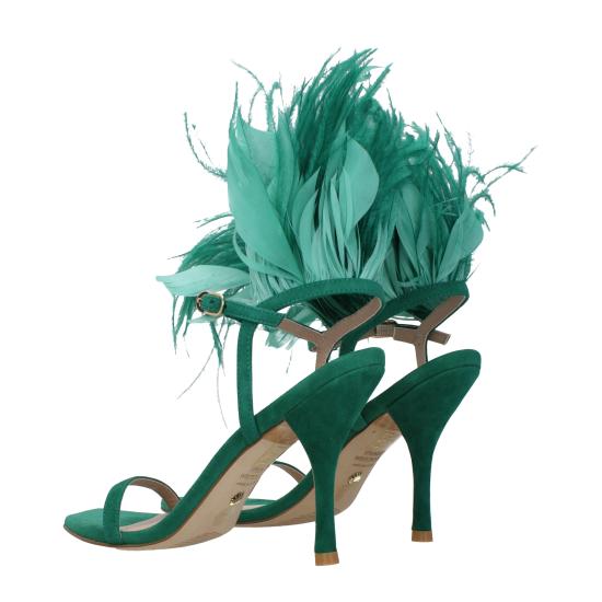 25SS 스튜어트 와이츠먼 힐/펌프스 PLUME100RFSSD582ESMERALDA - STUART WEITZMAN